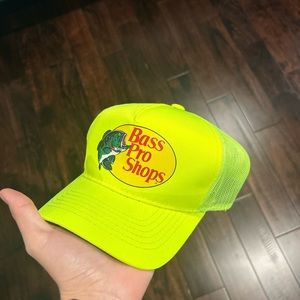 Bass Pro Shop Hat Neon Green